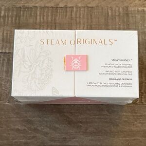 Steam Originals Shower Steam Kubes - 16 individually wrapped steamers NEW!